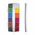 Краски акварельные ArtBerry Premium с УФ защитой яркости 12 цветов  - миниатюра №4